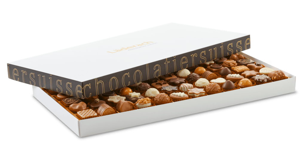 72 Assorted Chocolates Laderach Kuwait